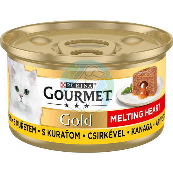 کنسرو 85گرمی پته مرغ مغزدار Gourmet Gold